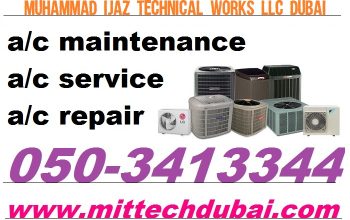 Split Ac Central Ac Duct Ac FCU Unit Service Repair Gas Filling in DIP Dubai