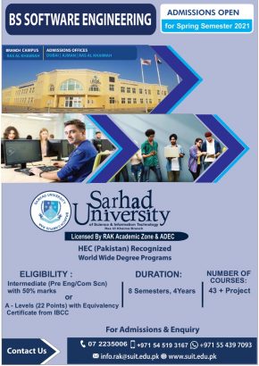 sarhad university of scince&IT RAK