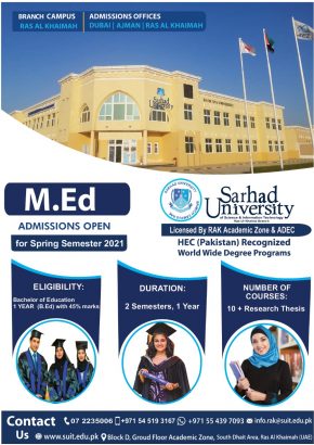 sarhad university of scince&IT RAK