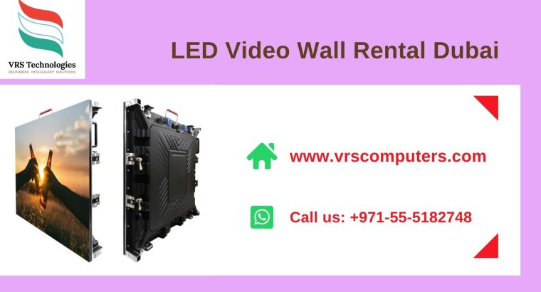 Professional LED Video Wall Rentals in Dubai UAE
