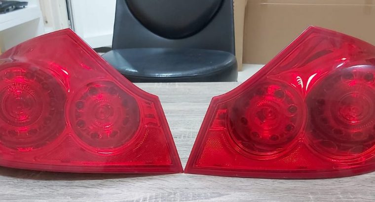 INFINITI G37 G25 2009 2010 2011 2012 2013 ORIGINAL OEM TAIL LIGHTS