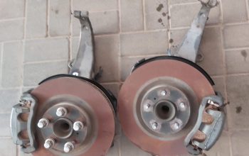 INFINITI G25 G37 2009 TO 2013 FRONT LEFT & RIGHT COMPLETE HUB WITH BRAKE DISC AND WHEEL BEARING