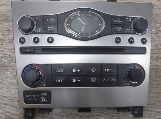 INFINITI G37 G25 2009 2010 2011 2012 2013 ORIGINAL OEM HEATER AND AC CONTROL PANEL PART NO 682621NF4D