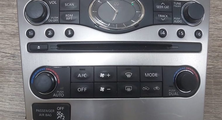 INFINITI G37 G25 2009 2010 2011 2012 2013 ORIGINAL OEM HEATER AND AC CONTROL PANEL PART NO 682621NF4D