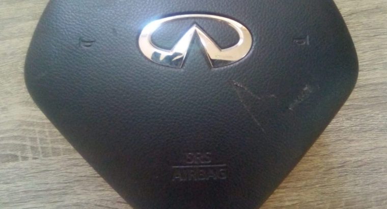 INFINITI G37 G25 G35 2009 TO 2013 SEDAN/COUPE STEERING AIRBAG PART NO K851M JK600 OEM ( Genuine Used Infiniti Parts )