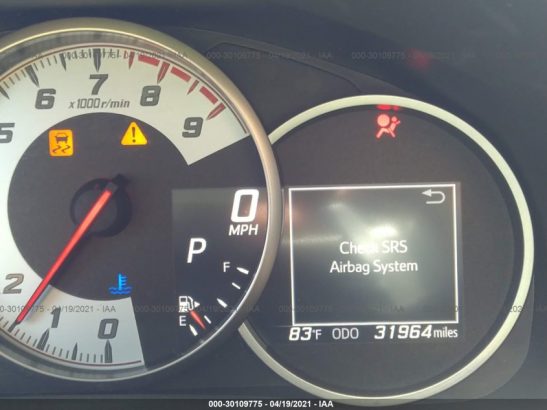 2019 TOYOTA 86 GT/TRD SE AS IT IS CONDITION FOR SLAE