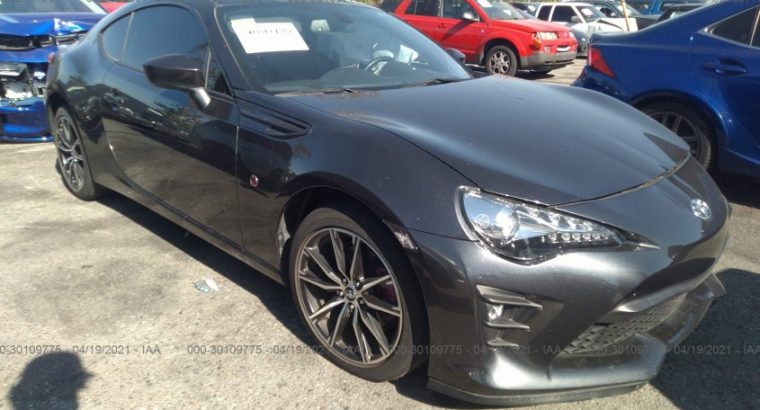 2019 TOYOTA 86 GT/TRD SE AS IT IS CONDITION FOR SLAE
