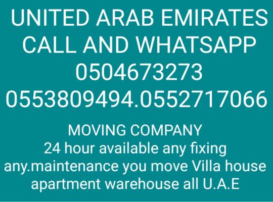 Hi, Sir / Madam……..Abid Movers. BEST MOVERS COMPANY CALL 0553809494 We are Professional Movers, Packers We Have Also Cargo Packing