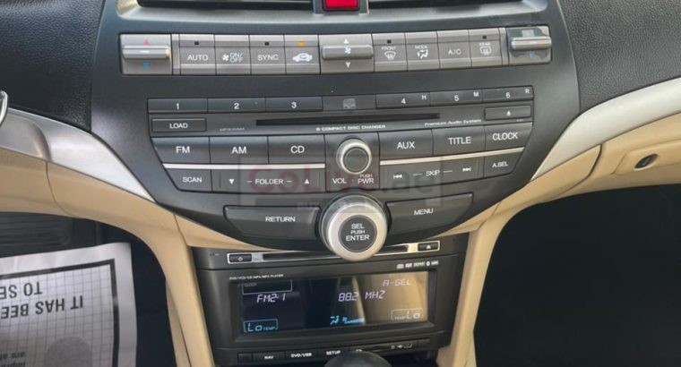 Model 2012 Honda Accord Full Options 3.5 Liter Engine 6 Cylinder