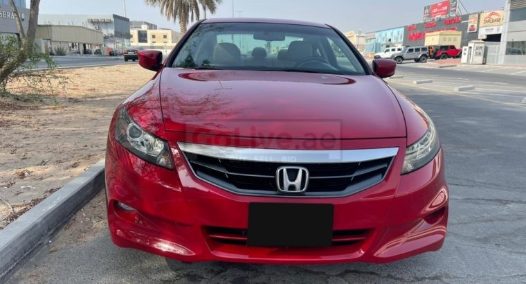 Model 2012 Honda Accord Full Options 3.5 Liter Engine 6 Cylinder