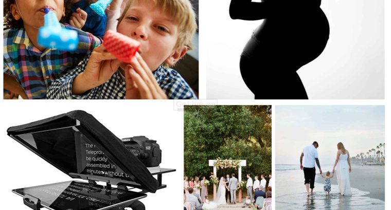 Photography Service: Wedding, Birthday, Events and Teleprompter services