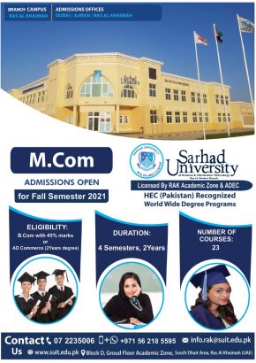 Admission are open
