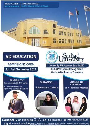 Admission are open