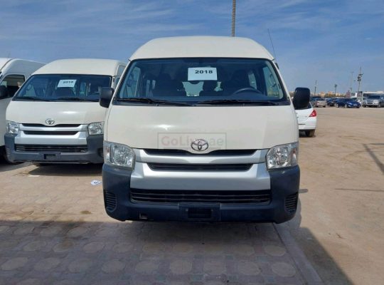 Toyota Hiace 2018 AED 85,000, GCC Spec, Fog Lights,