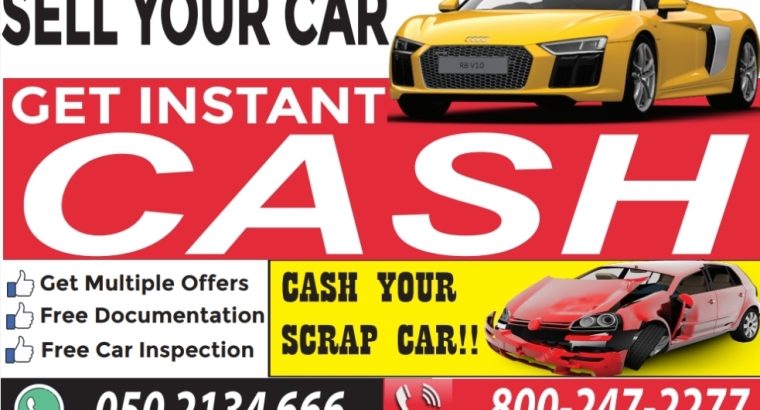 scrap car buyer in dubai call 050 2134666