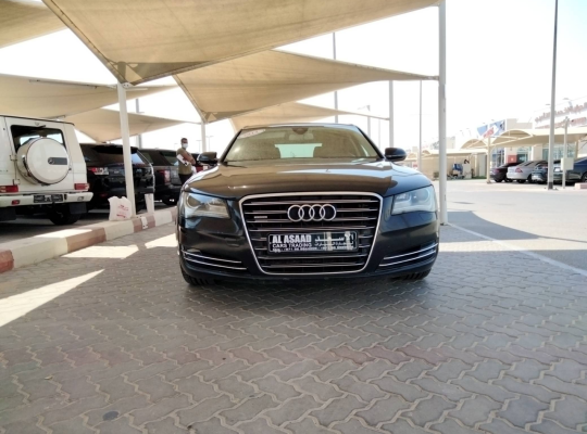 Audi A8 2014 AED 58,000, GCC Spec, Good condition, Full Option, Sunroof, Fog Lights