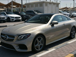 Mercedes Benz E-Class 2018 AED 210,000, Good condition, Warranty, Full Option, Turbo, Sunroof, Navigation System, Fog Lights