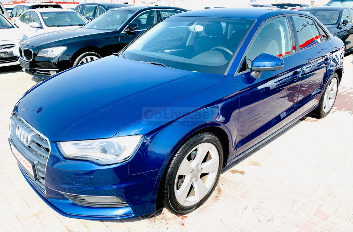Audi A3 2015 AED 40,000, GCC Spec, Good condition, Full Option, Navigation System, Fog Lights, Negotiable