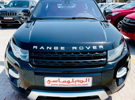 Range Rover Evoque Coupe 2012 AED 55,000, GCC Spec, Good condition, Warranty, Full Option, Sunroof, Navigation System, Fog Lights,