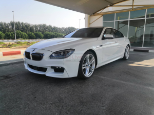BMW 6-Series 2013 AED 68,000, GCC Spec, Good condition, Warranty, Full Option, Turbo, Sunroof, Navigation System, Fog Lights, Nego