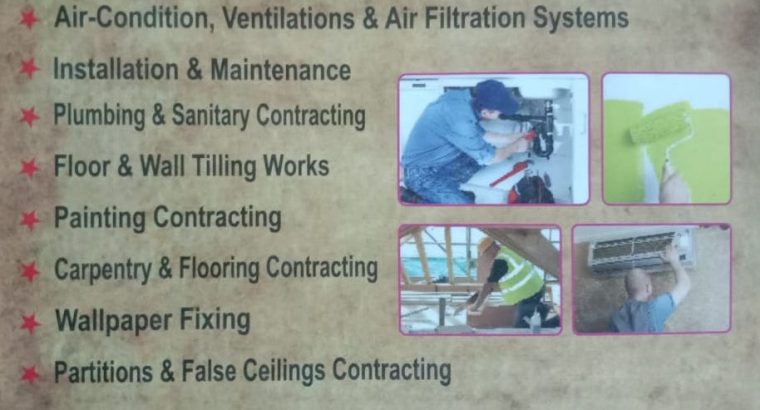Dubai Home Maintenance and AC Works Company ( Full Range of Maintenance Works )