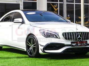 Mercedes Benz CLA 2018 AED 95,000, Japanese Spec, Good condition, Full Option, Sunroof, Navigation System, Fog Lights