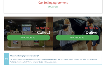 Dubai Muabaya Service ( Car Selling Agreement )