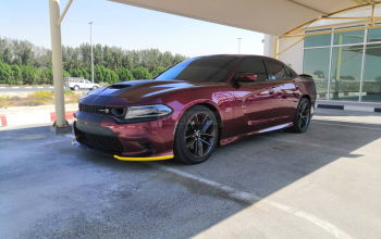 Dodge Charger 2019 AED 155,000, GCC Spec, Good condition, Warranty, Full Option, Turbo, Sunroof, Navigation System, Fog Lights, Ne