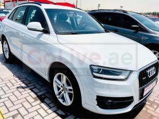 Audi Q3 2014 AED 36,000, GCC Spec, Good condition, Warranty, Navigation System, Fog Lights, Negotiable, Full Service Report