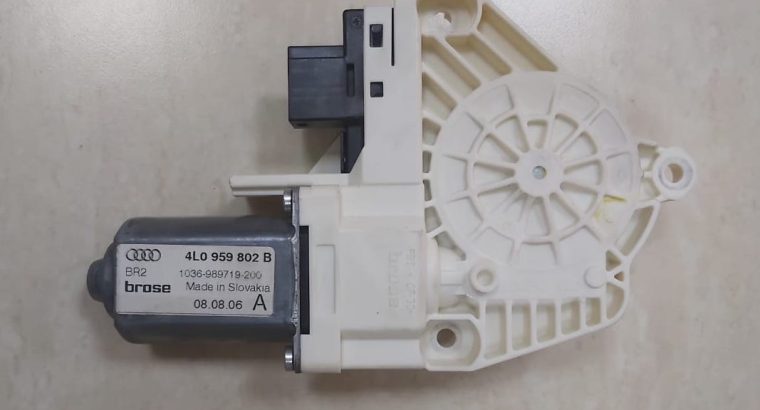 AUDI Q7 2007 TO 2009 FRONT LEFT & BACK RIGHT DOOR WINDOW REGULATOR MOTOR OEM PART NO 4L0959802B ( Genuine Used AUDI Parts )