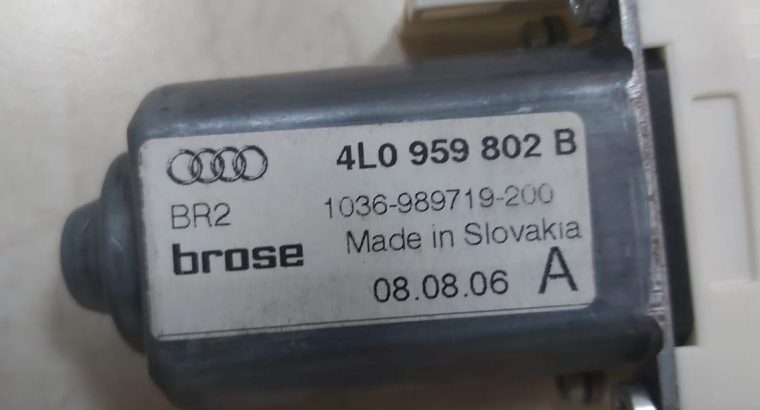 AUDI Q7 2007 TO 2009 FRONT LEFT & BACK RIGHT DOOR WINDOW REGULATOR MOTOR OEM PART NO 4L0959802B ( Genuine Used AUDI Parts )