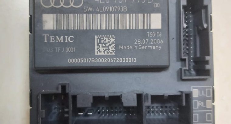 AUDI Q7 2007 TO 2009 FRONT RIGHT SIDE DOOR CONTROL MODULE OEM PART NO 4L0959793B ( Genuine Used AUDI Parts )