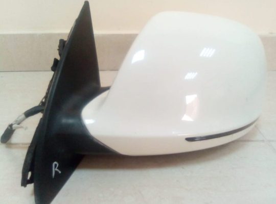 AUDI Q7 2007 2008 2009 LEFT SIDE VIEW MIIROR COMPLETE ASSEMBLY OEM PART NO 4L1857409L ( Genuine Used AUDI Parts )