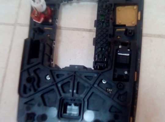 AUDI Q7 2007 2008 2009 CENTER CONTROL CONSOLE OLIVE BEIGE COLOUR OEM PART NO 4L0864261C ( Genuine Used AUDI Parts )