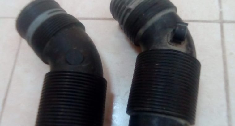 AUDI Q7 2007 TO 2010 AIR INTAKE HOSE LEFT & RIGHT SIDE OEM PART NO 7L8129684 & 7L8128684 ( Genuine Used AUDI Parts )