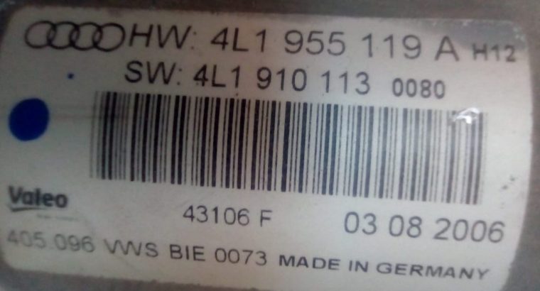 AUDI Q7 2007 2008 2009 2010 2011 2012 WINDSCREEN WIPER MOTOR LHD OEM PART NO 4l1910113 ( Genuine Used AUDI Parts )