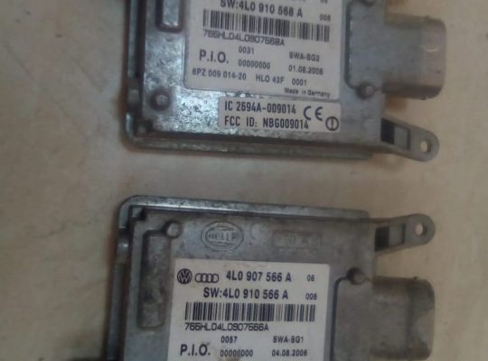 AUDI Q7 2007 2008 2009 LANE CHANGE ASSIST MODULES PART NOS 4L0907568A & 4L0907566A OEM ( Genuine Used AUDI Parts )