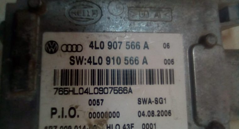 AUDI Q7 2007 2008 2009 LANE CHANGE ASSIST MODULES PART NOS 4L0907568A & 4L0907566A OEM ( Genuine Used AUDI Parts )