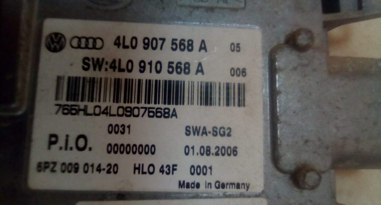 AUDI Q7 2007 2008 2009 LANE CHANGE ASSIST MODULES PART NOS 4L0907568A & 4L0907566A OEM ( Genuine Used AUDI Parts )