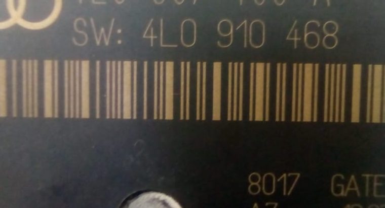 AUDI A6 A8 Q7 2007 TO 2009 Gateway Control Module Unit PART NO 4L0907468A ( Genuine Used AUDI Parts )