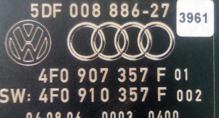 AUDI Q7 2007 TO 2009 ADAPTIVE HEADLIGHT RANGE CONTROL MODULE PART NO 4F0907357F ( Genuine Used AUDI Parts )