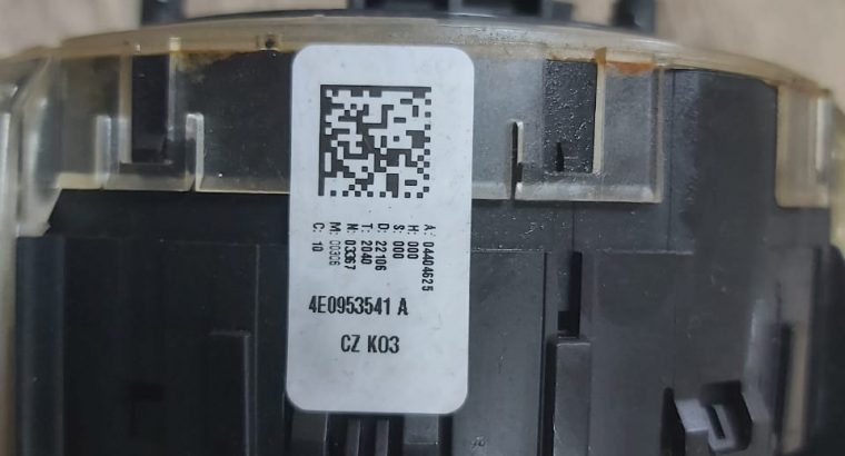 Audi A4 Q7 2007 Clock Spring Steering Angle Sensor PART NO 4E0953541A ( Genuine Used AUDI Parts )