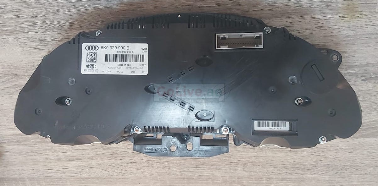 AUDI A4 2009 TO 2012 SPEEDOMETER GAUGE INSTRUMENT CLUSTER PART NO 8K0920900B( Genuine Used AUDI Parts )