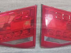 AUDI A4 S4 2009 TO 2012 REAR RIGHT & LEFT TAIL LIGHT LED INNER PART NOS 8K5945094B & 8K5945093B ( Genuine Used AUDI Parts )