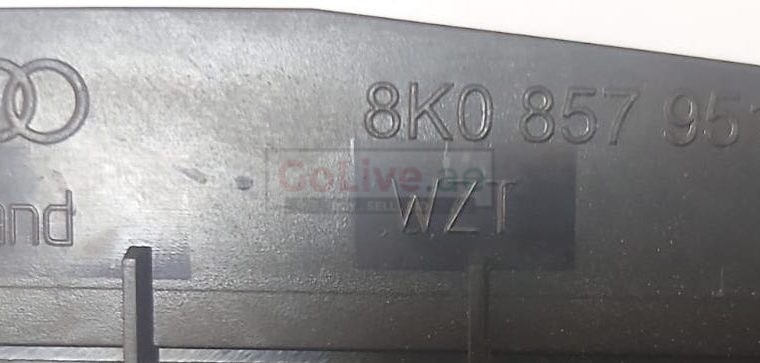 Audi A4 2009 TO 2015 Front Center Console Ashtray PART NO 8K0857965 ( Genuine Used AUDI Parts )