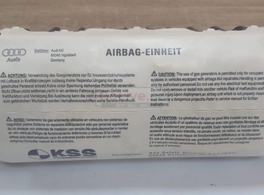 AUDI A4 2009 TO 2012 SEDAN DASH BOARD RIGHT PASSENGER SIDE SRS SAFETY AIR BAG ( Genuine Used AUDI Parts )