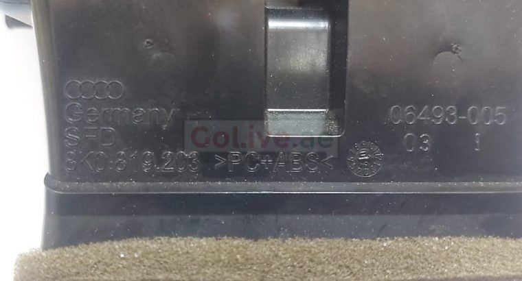 AUDI A4 S4 A5 2009 TO 2016 REAR AIR VENT Center Console PART NO 8K0819203 ( Genuine Used AUDI Parts )