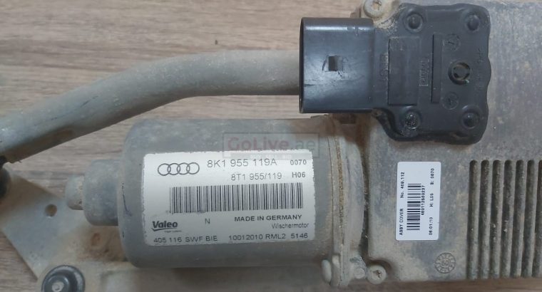 AUDI A4 2009 TO 2012 WIPER MOTOR WITH LINKAGE PART NO 8K1955119A ( Genuine Used AUDI Parts )