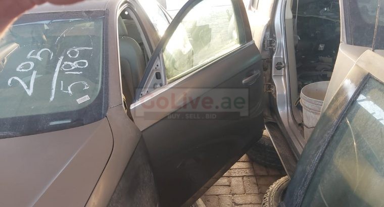 AUDI A4 2009 TO 2012 FRONT LEFT DRIVER DOOR COMPLETE ASSEMBLY ( Genuine Used AUDI Parts )