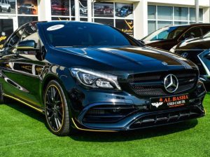 Mercedes Benz CLA 2018 AED 145,000, Japanese Spec, Good condition, Full Option, Turbo, Sunroof, Navigation System